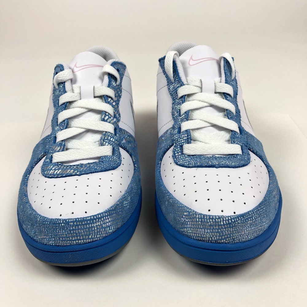 Nike Legend S/S Metallic Blue Retro Shoe 317556101 - Picture 3 of 8